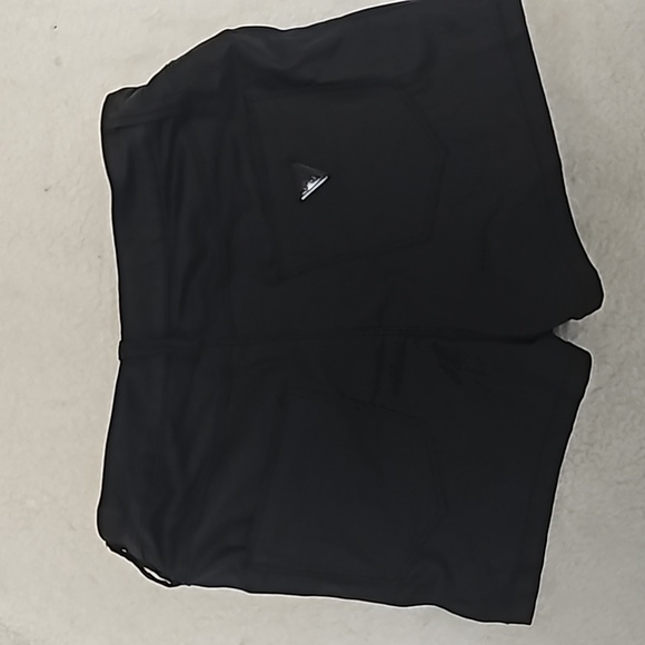 Leather like shorts - Picture 2 of 3